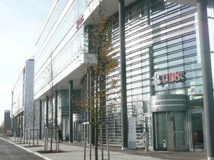 Le siège d'UBS au Luxembourg